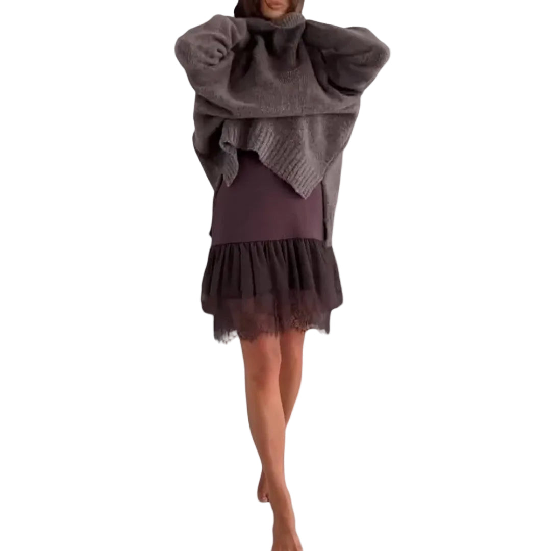 ROXANA | Conjunto de Jersey y Vestido