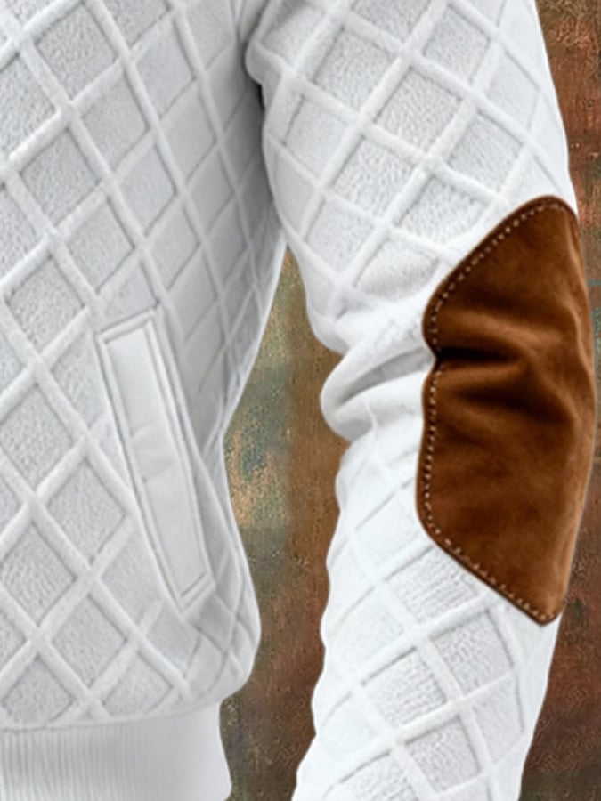 JAVIER | Chaqueta Tejida con Ante