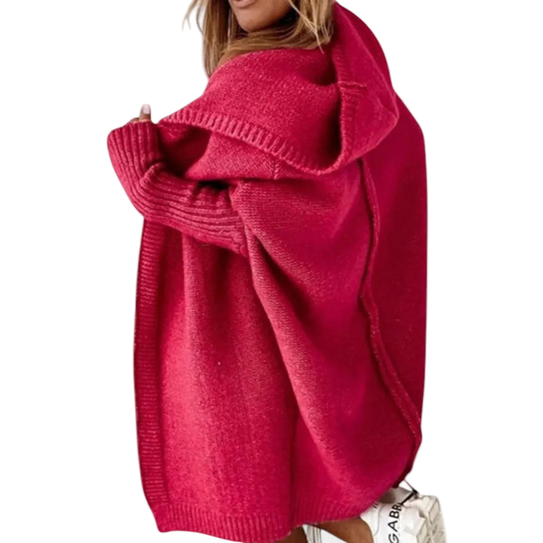 MARILÚ |  Cárdigan con Capucha Oversized