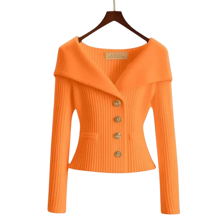 DALILA | Cárdigan Acanelado Elegante