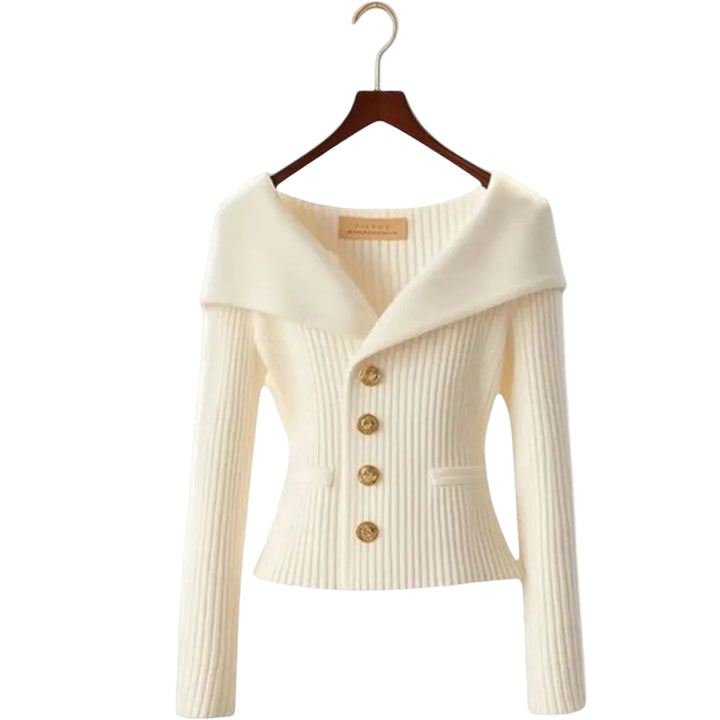 DALILA | Cárdigan Acanelado Elegante