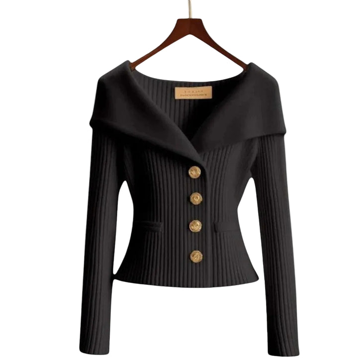 DALILA | Cárdigan Acanelado Elegante