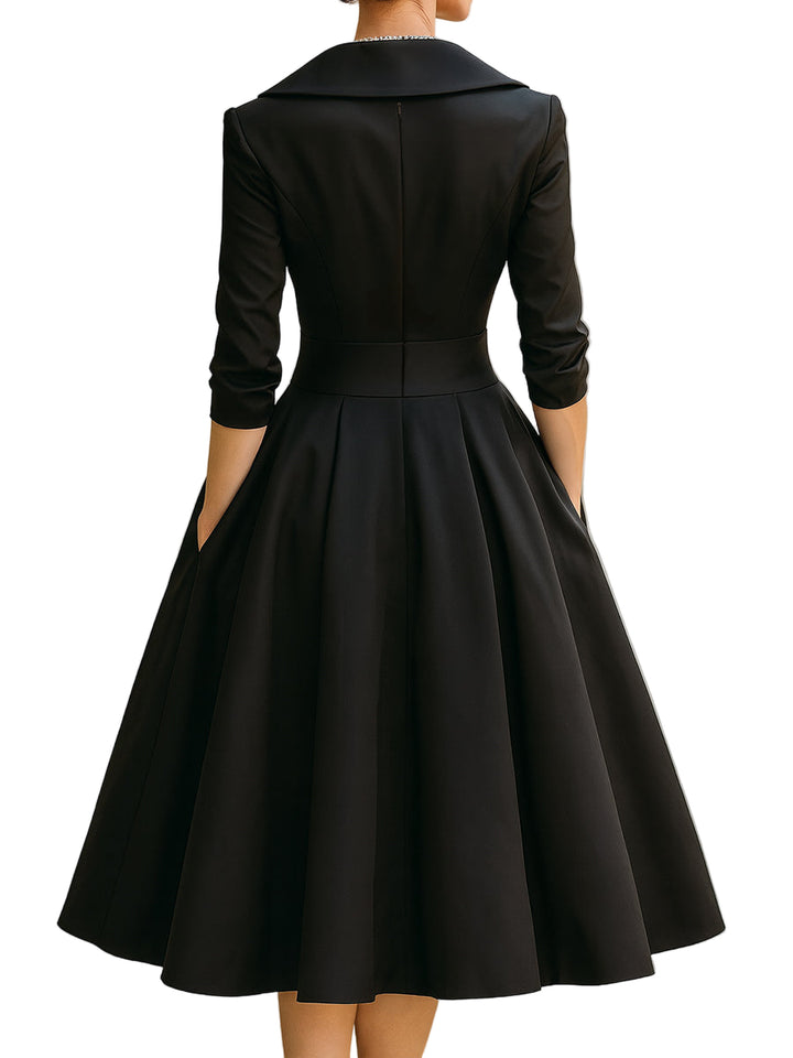 ANAÍS | Vestido Midi en Satén