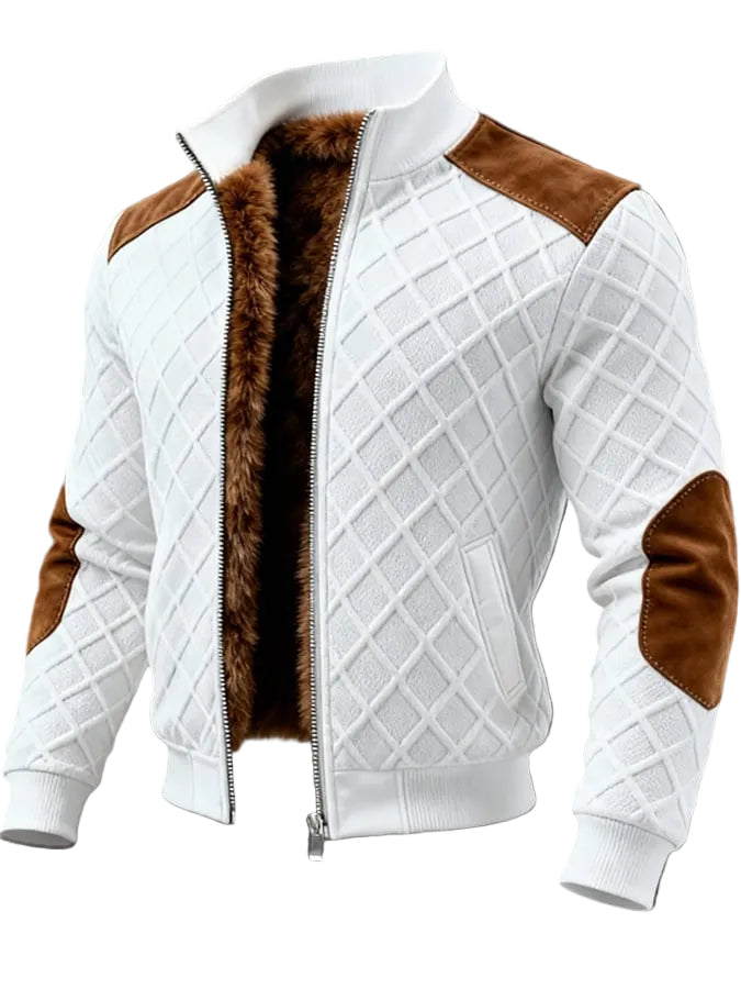 JAVIER | Chaqueta Tejida con Ante