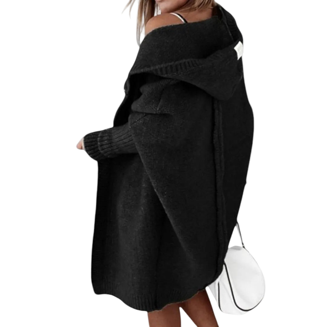 MARILÚ |  Cárdigan con Capucha Oversized