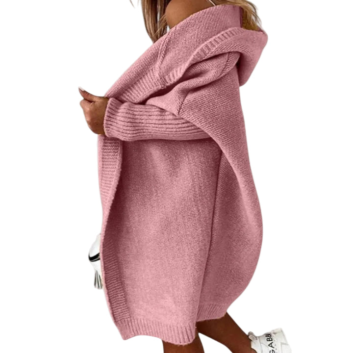 MARILÚ |  Cárdigan con Capucha Oversized