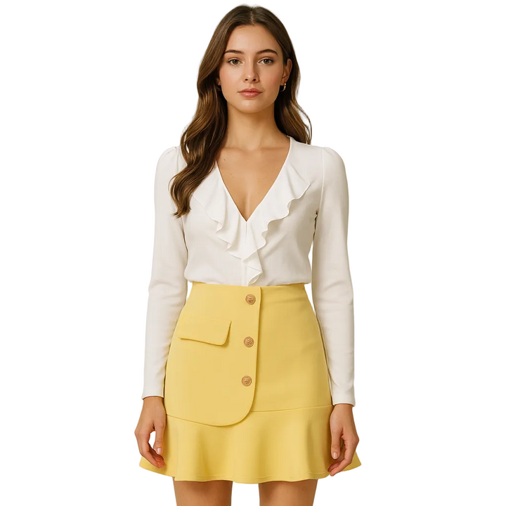 ÁMBAR | Falda Corta Juguetona