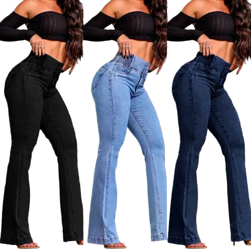 Valeria  Curve Flare Jeans